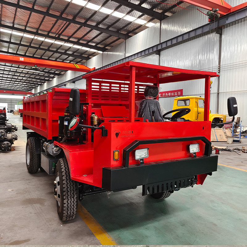 矿安14吨简易加厚顶棚矿用出渣车