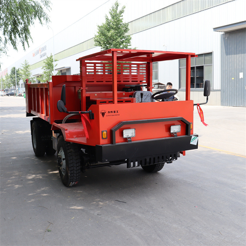 山东一矿8吨矿用运输车井下四不像湿式制动翻斗车