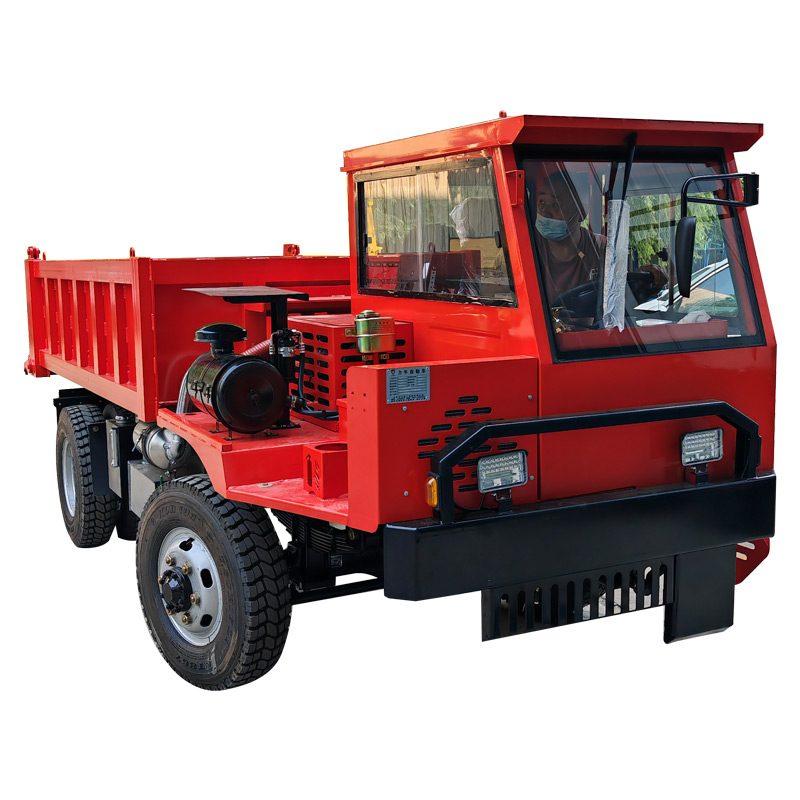 山东一矿重工全封闭驾驶室矿山车矿用自卸车